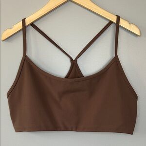 Vuori All The Feels Bra Size XXL Brown‎ Sports Yoga Running